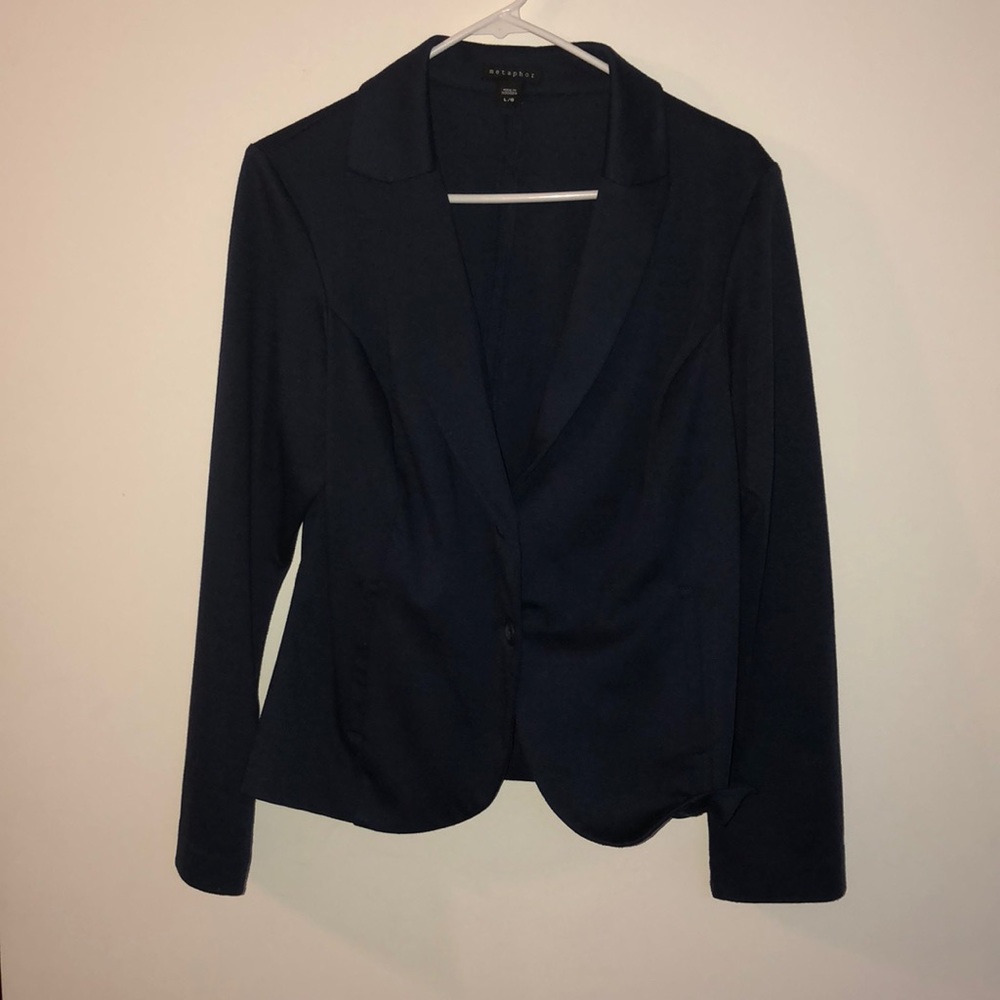 Blue women blazer, Navy cobalt blue